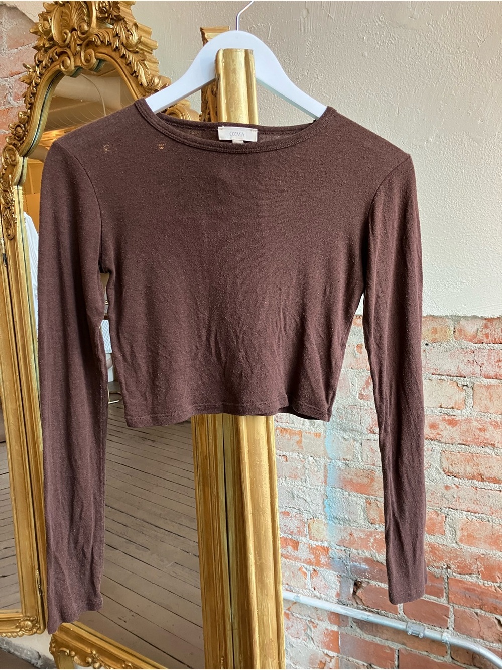 Ozma Lia Top, Regen Silk Noil Jersey, Manzanita Size Small - Picture 7 of 9